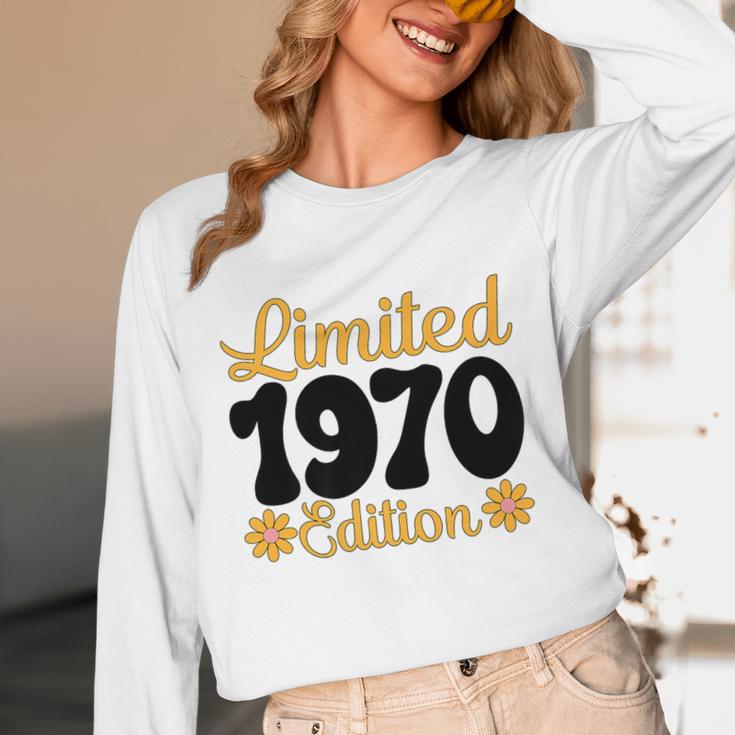 Limited 1970 Edition Retro Vintage 70s Nostalgia Premium Unisex Long Sleeve T-Shirt