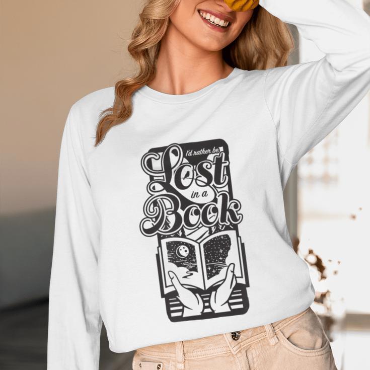 Lost In a Book Unisex Long Sleeve T-Shirt