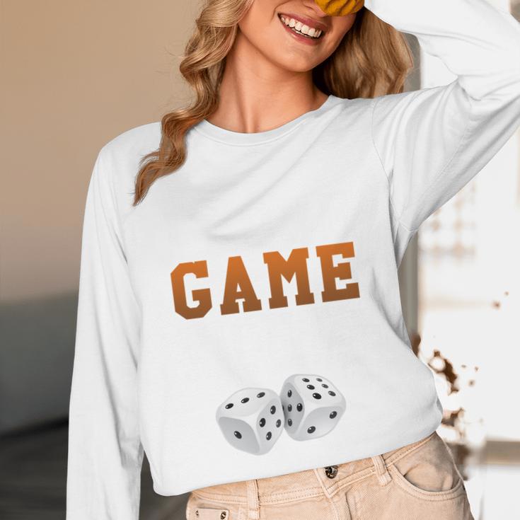 I Love Game Nights Host And Maybe 3 People Introvert Unisex Long Sleeve T-Shirt