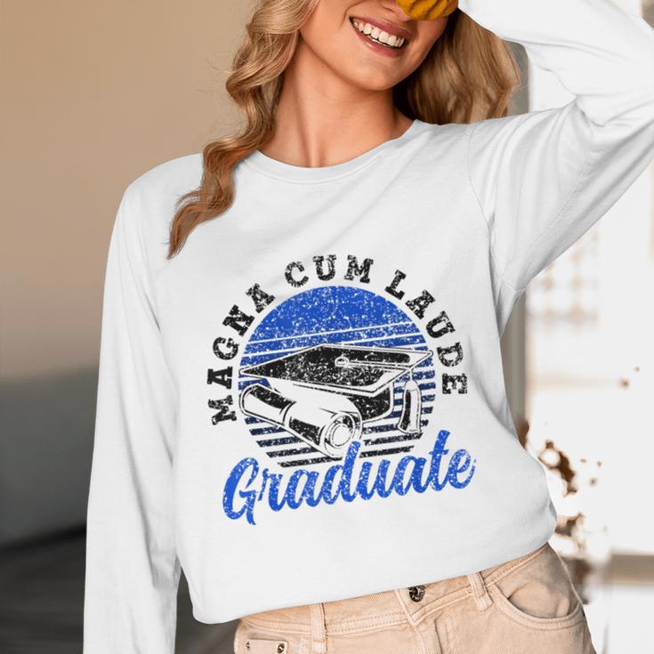 Magna Cum Laude Graduate Graduation Graduates Family Unisex Long Sleeve T-Shirt