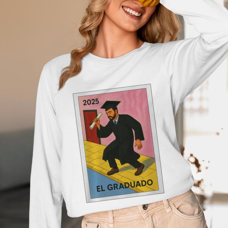 Mexican For Graduation 2025 El Graduado Premium Tri-Blend Unisex Long Sleeve T-Shirt