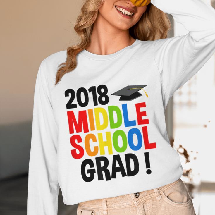 Middle School Graduation Class Of 2018 Shirt Unisex Long Sleeve T-Shirt