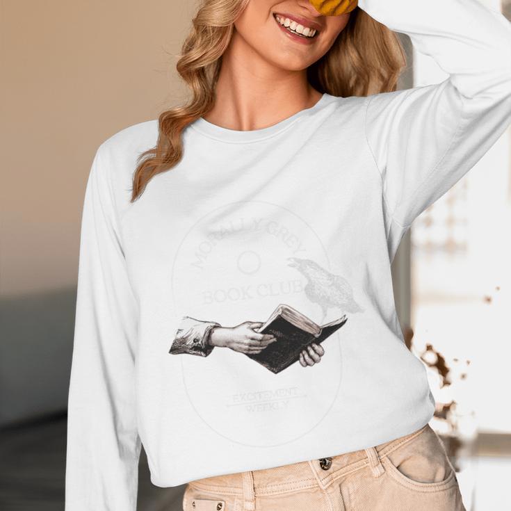 In My Morally Grey Book Club Era Adult Romance Novel Lover Unisex Long Sleeve T-Shirt In My Morally Grey Book Club Era Adult Romance Novel Lover Unisex Long Sleeve T-Shirt