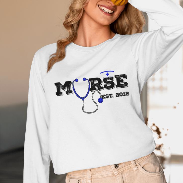 Murse Est 2018 Male Nurse Graduation Unisex Long Sleeve T-Shirt