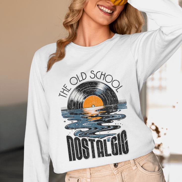 Music Old School Nostalgia Record Unisex Long Sleeve T-Shirt