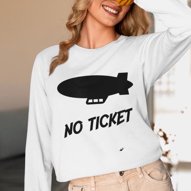 No Ticket Jones 80's Nostalgia Unisex Long Sleeve T-Shirt