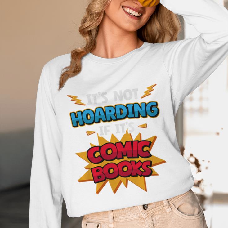 It Is Not Hoarding If It's Comic Books Collector Tee Premium Tri-Blend Unisex Long Sleeve T-Shirt