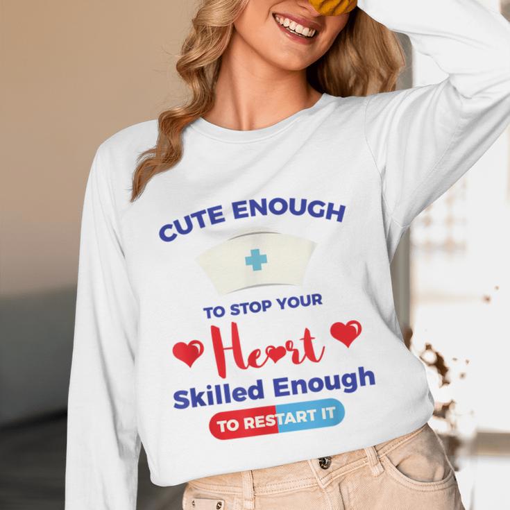Nurse Tshirt Graduation Nursing School Birthday Unisex Long Sleeve T-Shirt