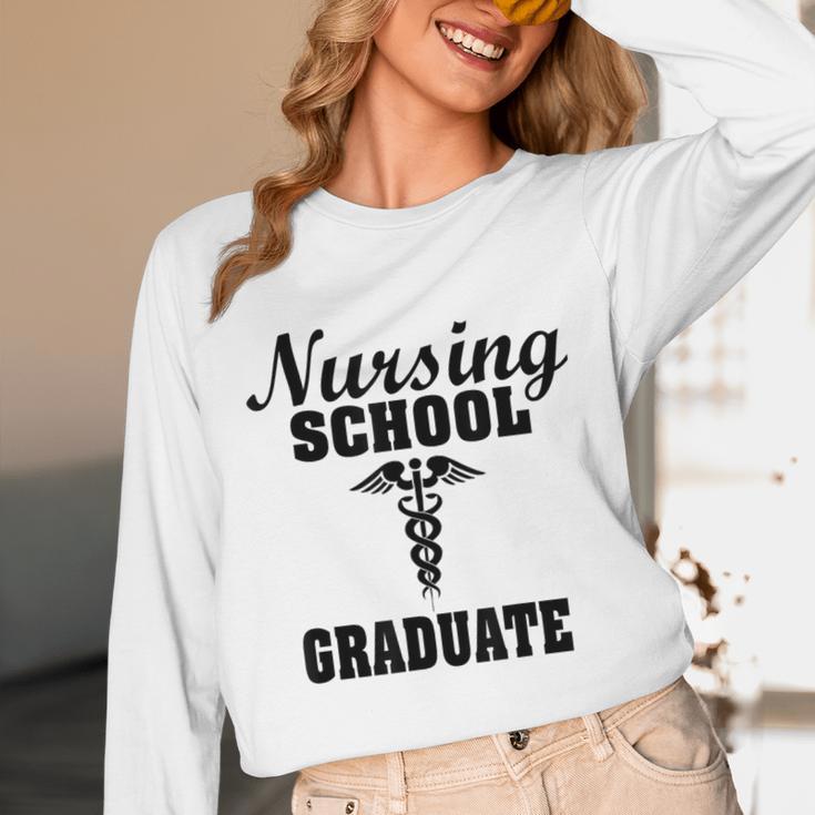 Nursing School Graduate Nurse Graduation Medical T-Shirt Unisex Long Sleeve T-Shirt