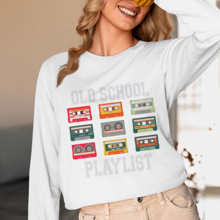 Old School Playlist Nostalgia Vibes Cassette Unisex Long Sleeve T-Shirt Old School Playlist Nostalgia Vibes Cassette Unisex Long Sleeve T-Shirt