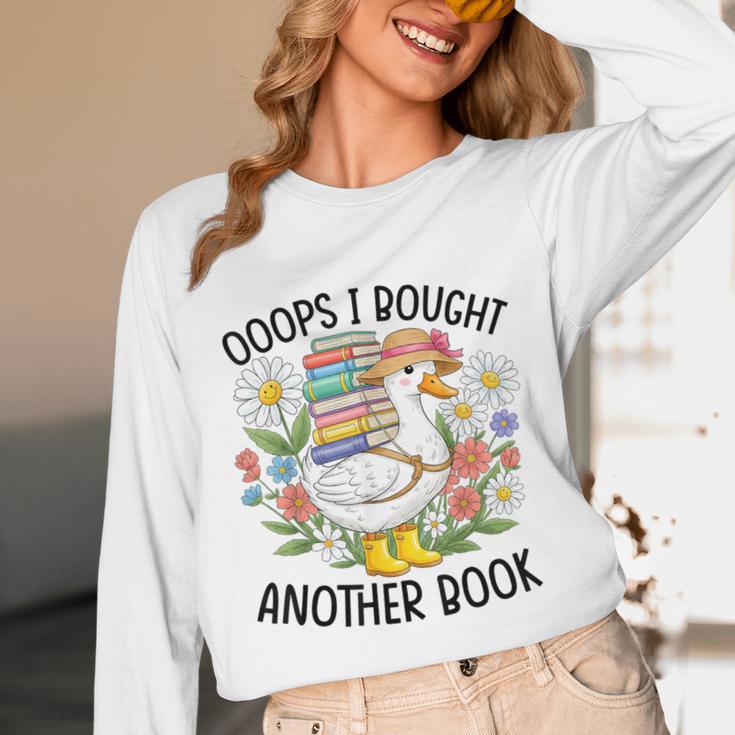 Oops I Bought Another Book Goose Unisex Long Sleeve T-Shirt Oops I Bought Another Book Goose Unisex Long Sleeve T-Shirt