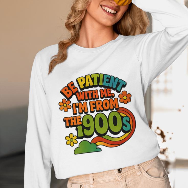 Be Patient With Me I'm From The 1900s Millennial Gen X Premium Unisex Long Sleeve T-Shirt Be Patient With Me I'm From The 1900s Millennial Gen X Premium Unisex Long Sleeve T-Shirt