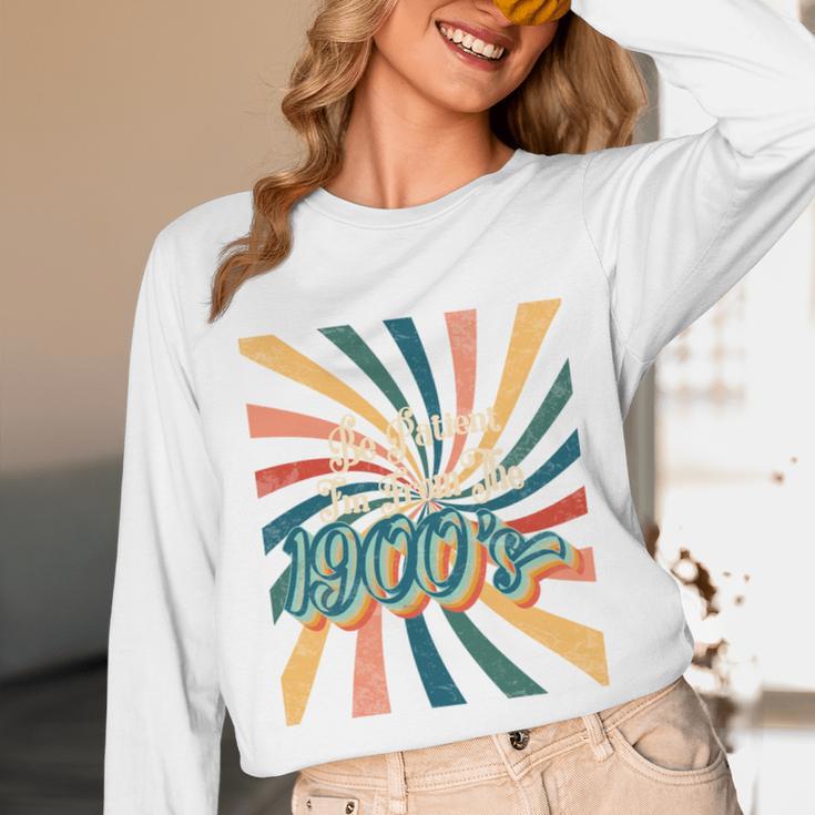 BE PATIENT I'M FROM THE 1900s RETRO SUNSET 90s 80s 70s Unisex Long Sleeve T-Shirt BE PATIENT I'M FROM THE 1900s RETRO SUNSET 90s 80s 70s Unisex Long Sleeve T-Shirt