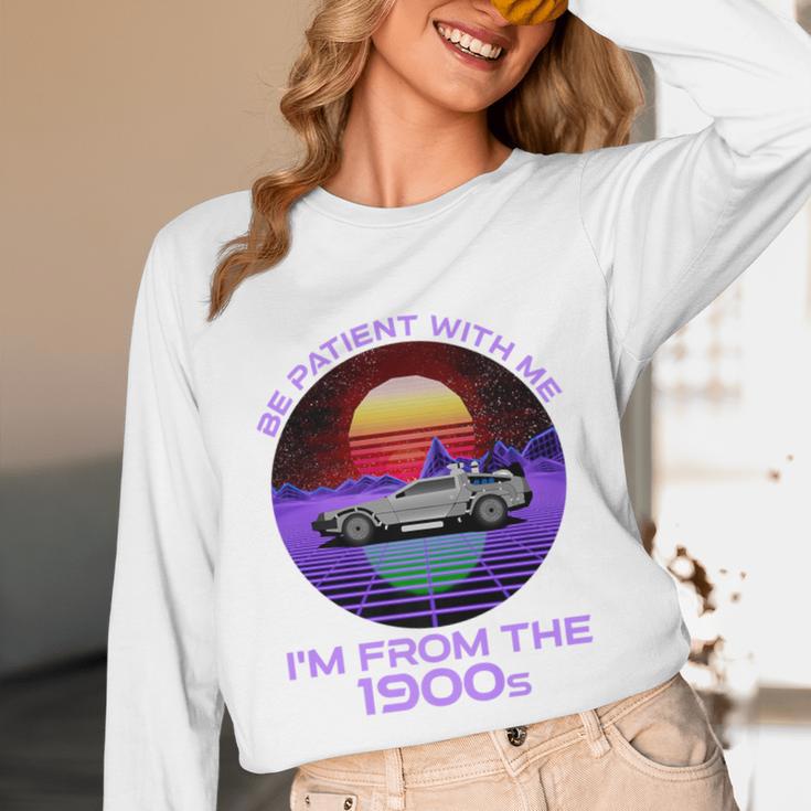 Be Patient With Me I'm From The 1900s Synthwave Premium Unisex Long Sleeve T-Shirt Be Patient With Me I'm From The 1900s Synthwave Premium Unisex Long Sleeve T-Shirt
