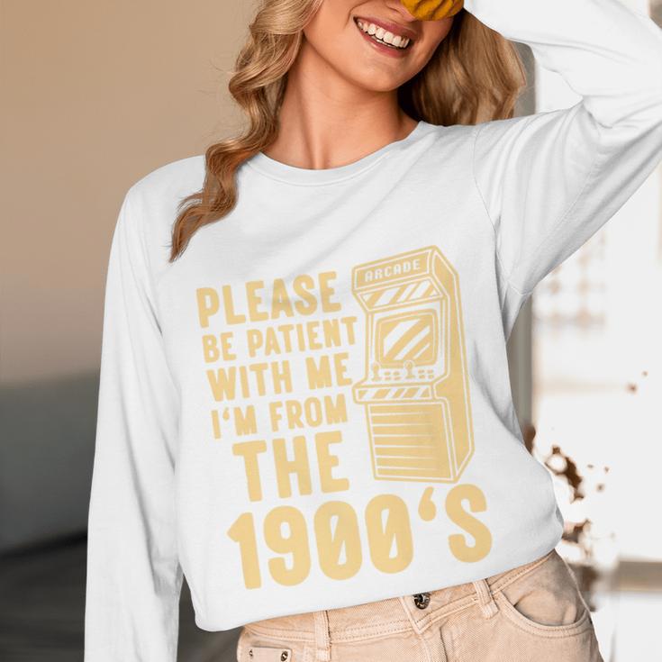 Please Be Patient With Me I'm From The 1900s Shirt Premium Unisex Long Sleeve T-Shirt