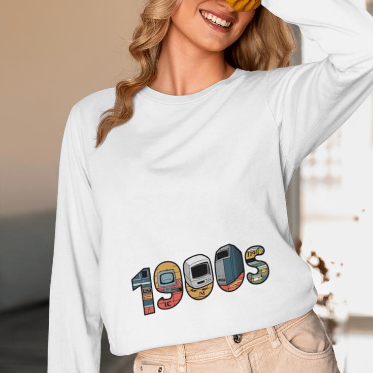 Please Be Patient I'm From The 1900s Vintage Tech Graphic Unisex Long Sleeve T-Shirt