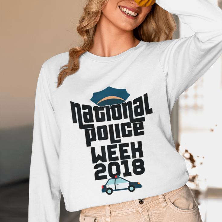 Police Officer National Week T-Shirt Graduation 2018 Unisex Long Sleeve T-Shirt