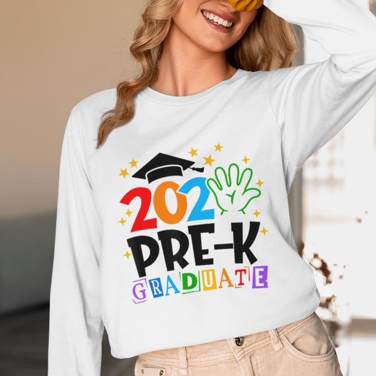 Pre-K Graduate 2025 Preschool Graduation Class Of 2025 Kids Unisex Long Sleeve T-Shirt