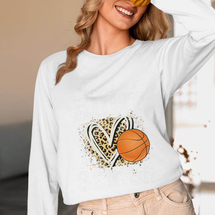 Proud Aunt Of A 2026 Senior Basketball Graduation Leopard Premium Tri-Blend Unisex Long Sleeve T-Shirt