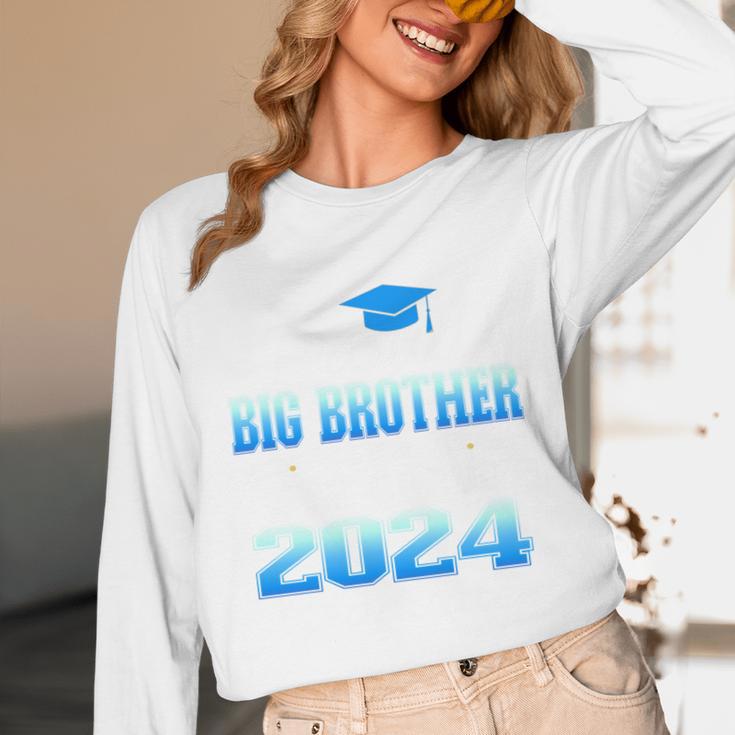 Proud Big Brother Of 5th Grade Graduate 2024 Graduation Unisex Long Sleeve T-Shirt
