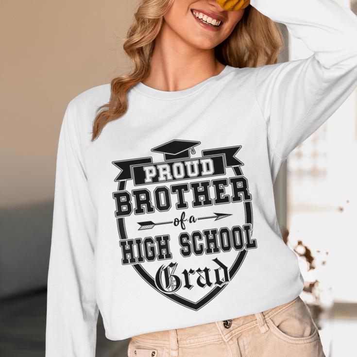 Proud Brother Of a High School Grad Senior Graduation Shirt Unisex Long Sleeve T-Shirt
