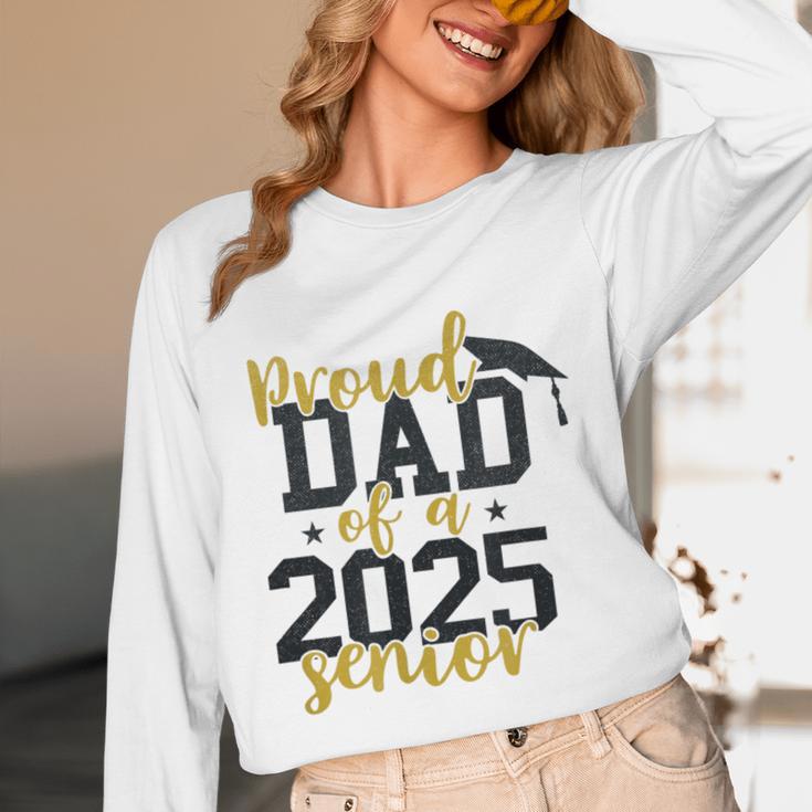 Proud Dad Of a 2025 Senior Graduation Unisex Long Sleeve T-Shirt