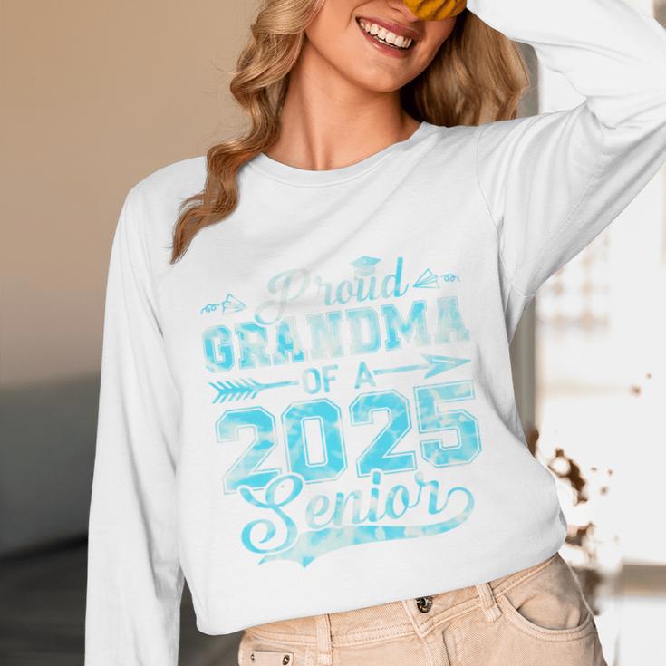 Proud Grandma Of a 2025 Senior Graduate Graduation Premium Unisex Long Sleeve T-Shirt