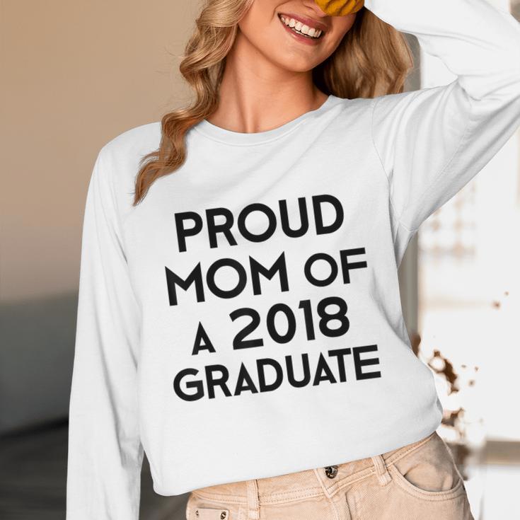 Proud Mom Of A 2018 Graduate Mama Graduation Unisex Long Sleeve T-Shirt