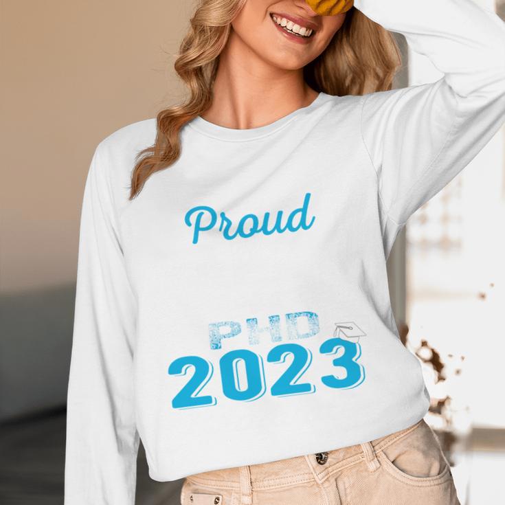 Proud Papaw Class Of 2023 PHD Graduate Doctorate Graduation Unisex Long Sleeve T-Shirt