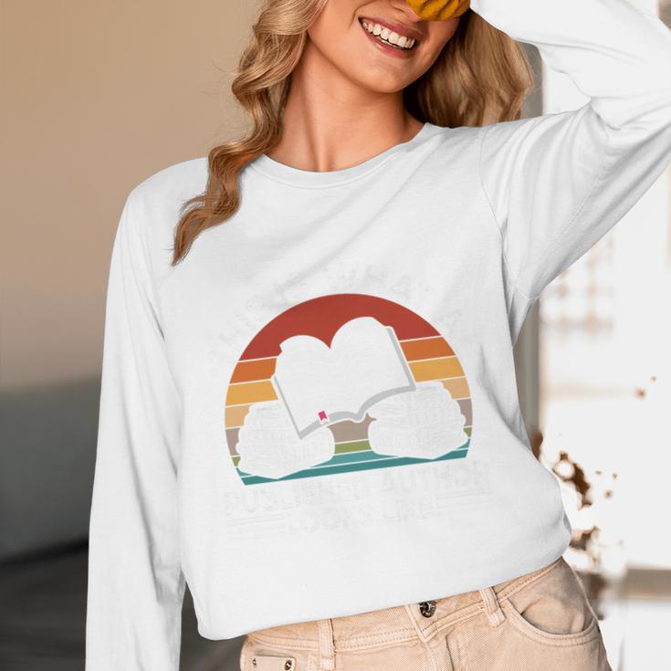 Published Author Book Writer Book Writing Novelist Premium Tri-Blend Unisex Long Sleeve T-Shirt Published Author Book Writer Book Writing Novelist Premium Tri-Blend Unisex Long Sleeve T-Shirt
