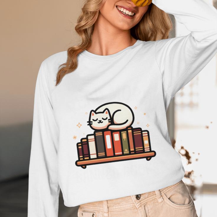 Read More Banned Books Reader Cat Lover Librarian Freedom Unisex Long Sleeve T-Shirt Read More Banned Books Reader Cat Lover Librarian Freedom Unisex Long Sleeve T-Shirt