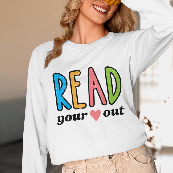 Read Your Heart Read Reading Librarian Book Across America Unisex Long Sleeve T-Shirt Read Your Heart Read Reading Librarian Book Across America Unisex Long Sleeve T-Shirt