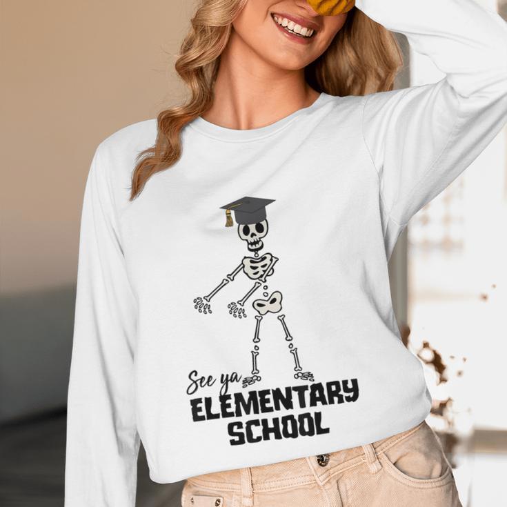 See Ya Elementary School Shirt Cool Graduation Tee Unisex Long Sleeve T-Shirt