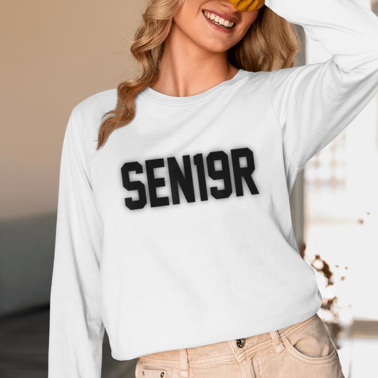 SEN19R Senior 2019 High School Graduation Party T-Shirt Unisex Long Sleeve T-Shirt