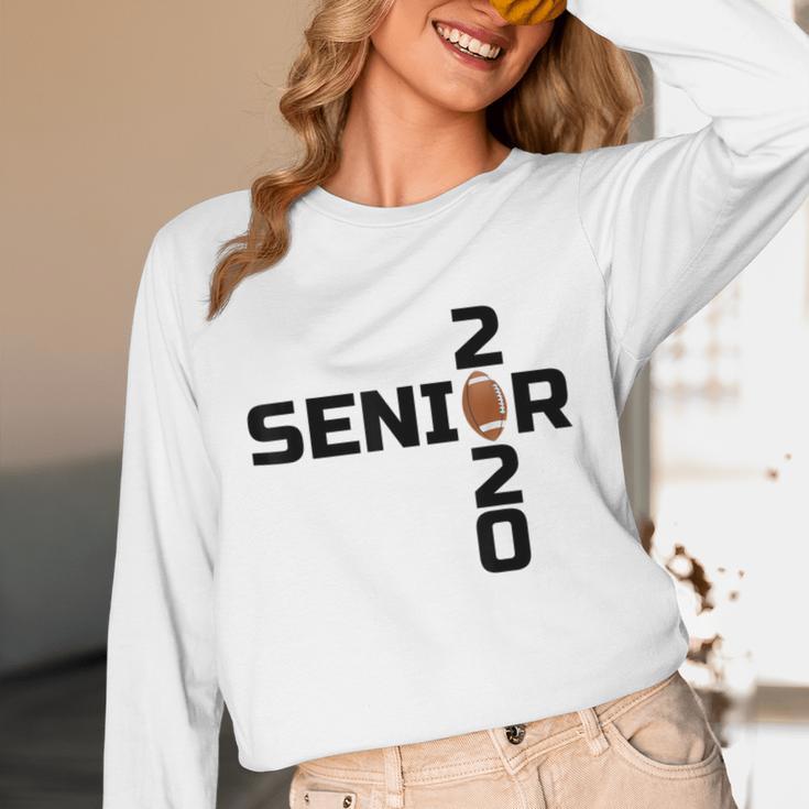 Senior 2020 Football Graduation Shirt Unisex Long Sleeve T-Shirt