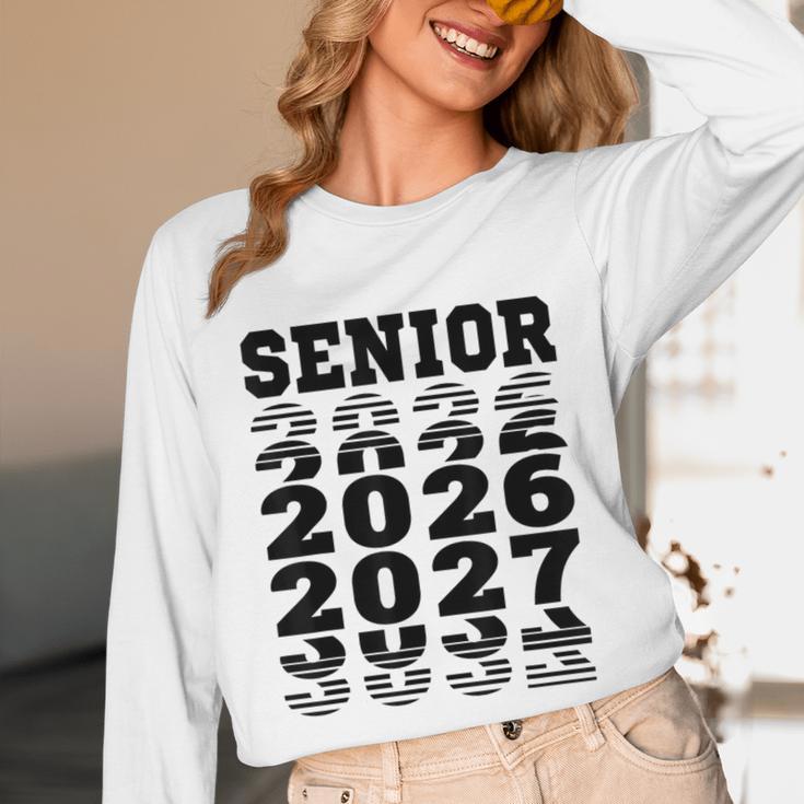 Senior 2026 2027 Class Of Graduation Unisex Long Sleeve T-Shirt