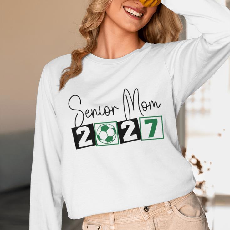 Senior 2027 Soccer Mom Final Season Class Of 2027 Graduation Unisex Long Sleeve T-Shirt