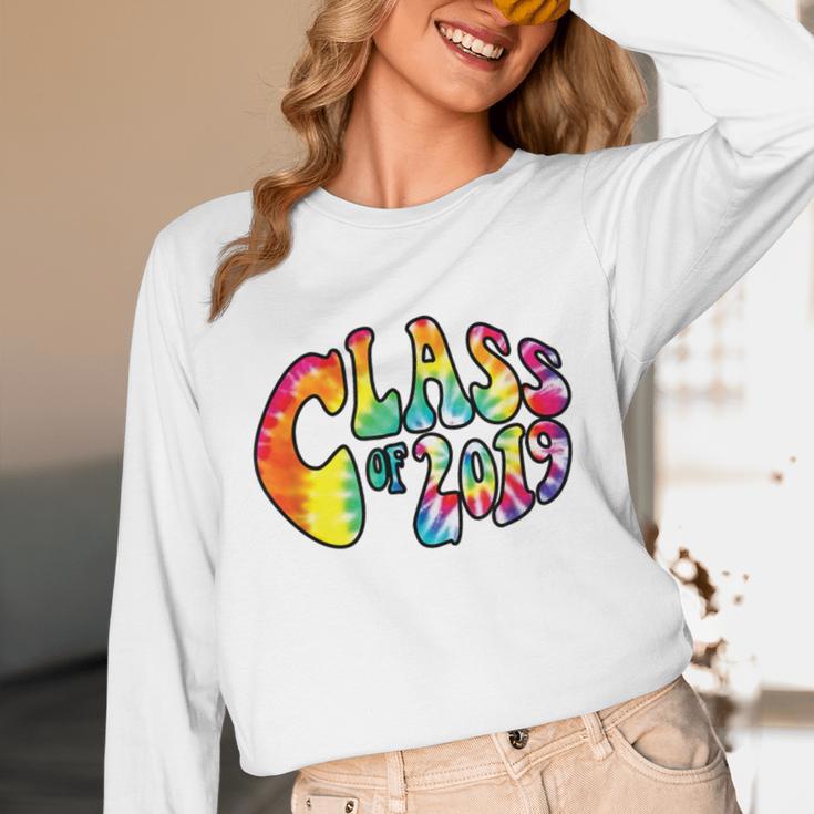 Senior Class Of 2019 Boho Tie Dye Graduation Unisex Long Sleeve T-Shirt