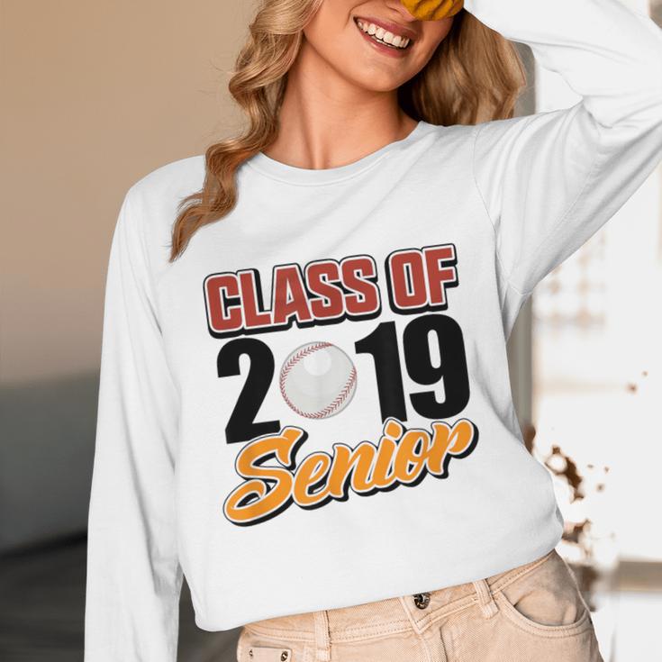 Senior Class Of 2019 Tshirt Graduation School Baseball Unisex Long Sleeve T-Shirt