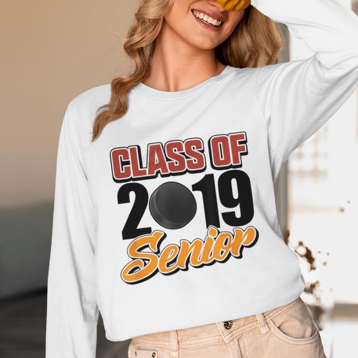 Senior Class Of 2019 Tshirt Graduation Students Hockey Unisex Long Sleeve T-Shirt