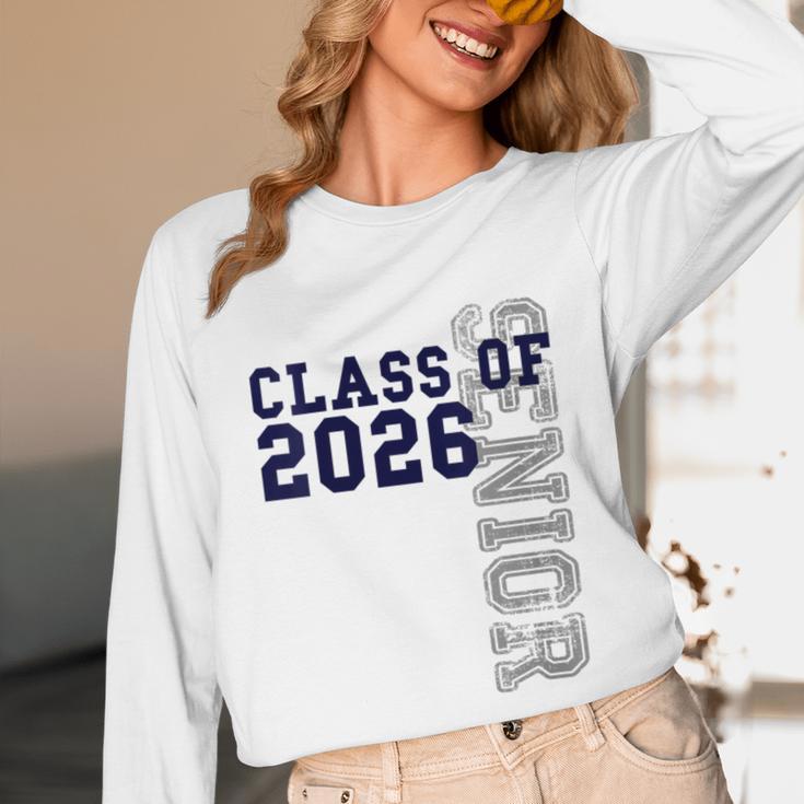 Senior Class Of 2026 Graduation Year High School & College Unisex Long Sleeve T-Shirt