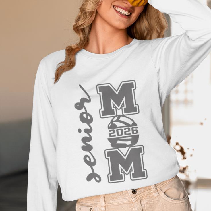 Senior Mom 2026 Wrestling Athlete Proud Parent Graduation Unisex Long Sleeve T-Shirt