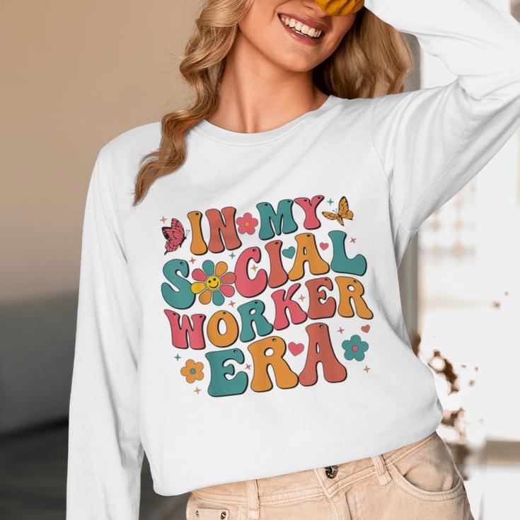 In My Social Worker Era Cute Social Worker Graduation MSW Unisex Long Sleeve T-Shirt