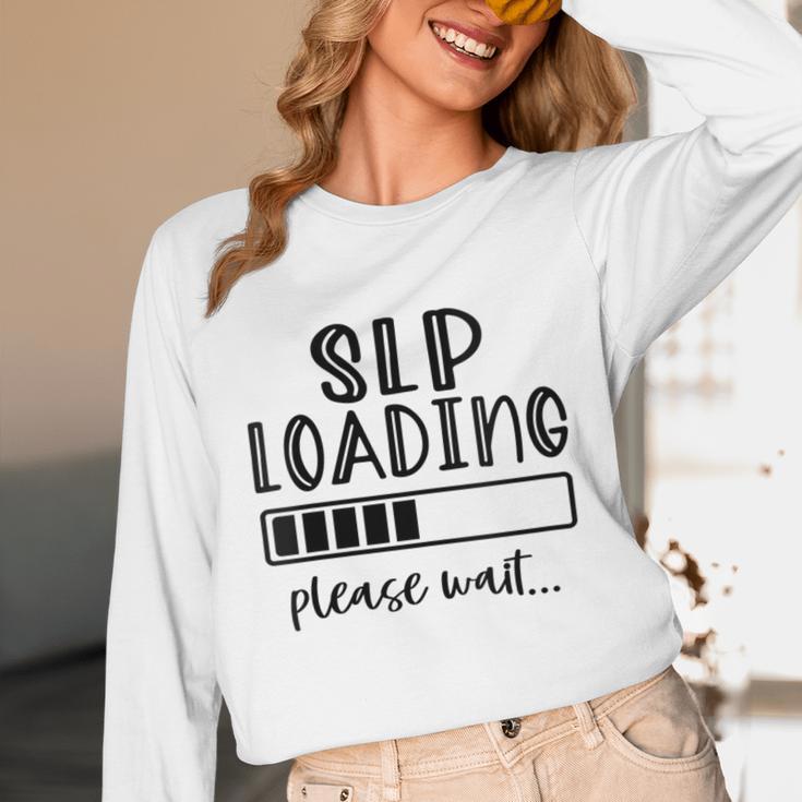 Speech Pathologist Loading 2021 Graduation Speech Therapist Unisex Long Sleeve T-Shirt