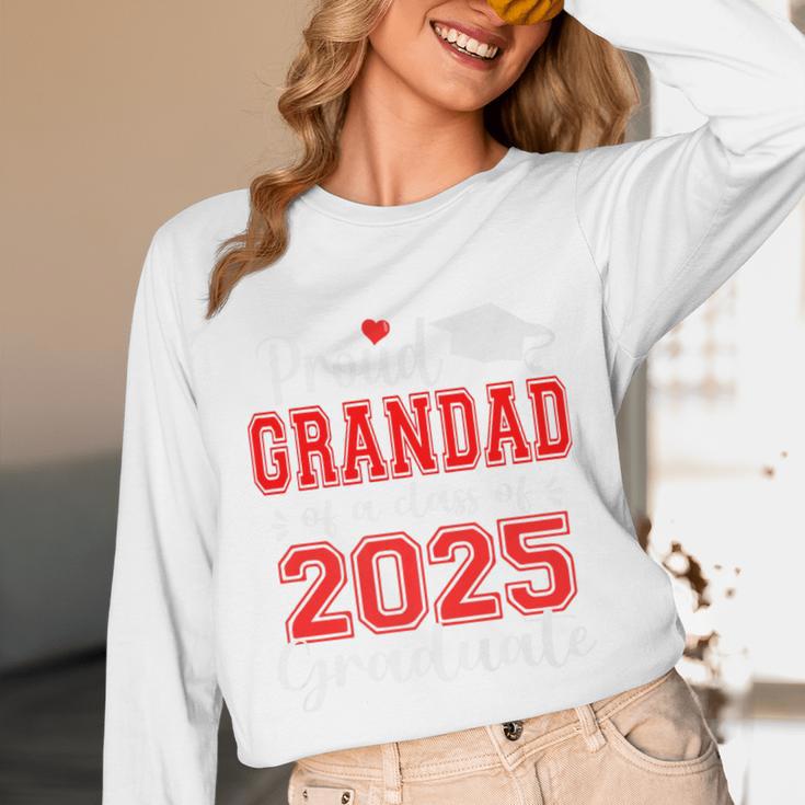 Super Proud Grandad Of 2025 Graduate Graduation Family Premium Unisex Long Sleeve T-Shirt