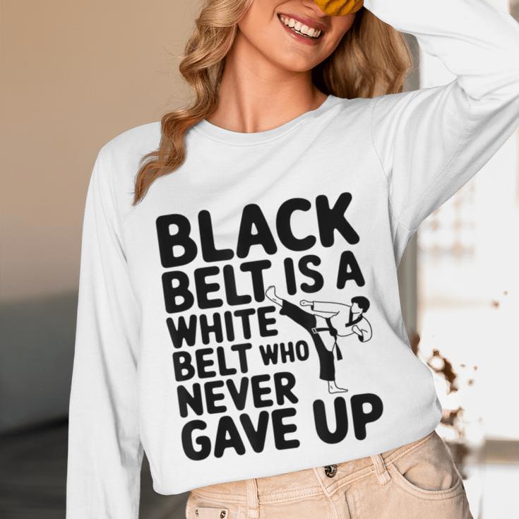 Taekwondo Belt Club Graduation Unisex Long Sleeve T-Shirt