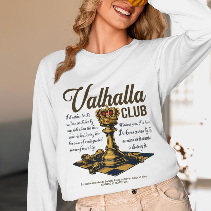 Valhalla Club Vintage Twisted Kings Sin Ana Book Love Alex Unisex Long Sleeve T-Shirt Valhalla Club Vintage Twisted Kings Sin Ana Book Love Alex Unisex Long Sleeve T-Shirt