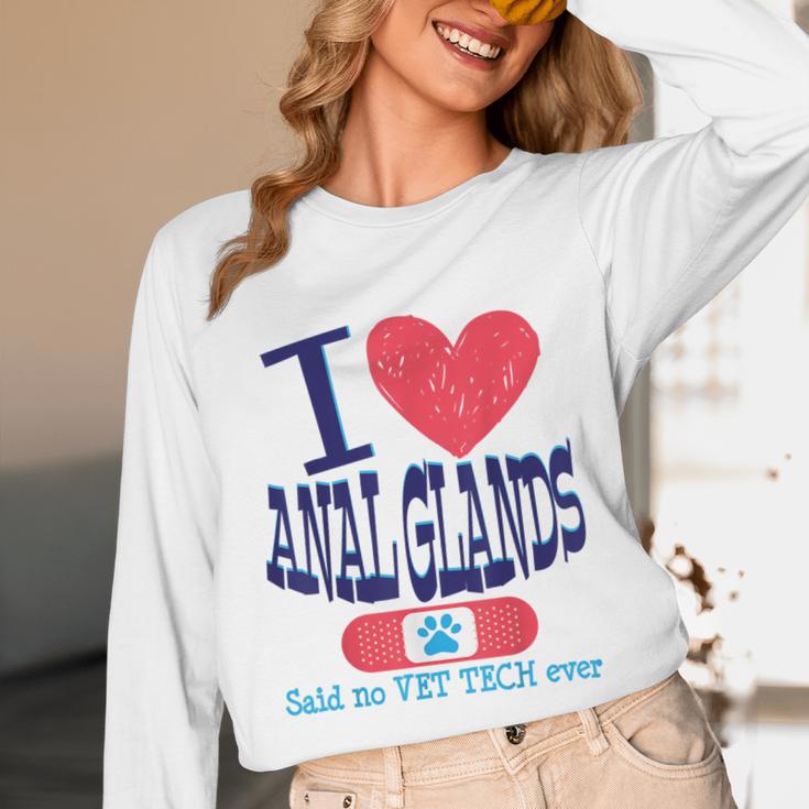 Vet Tech I Love Veterinary Technician Graduation Unisex Long Sleeve T-Shirt