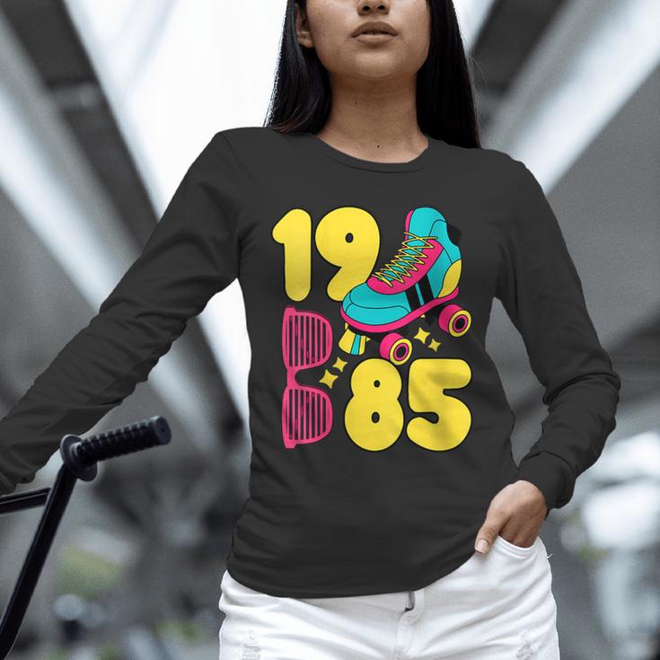 1985 Retro Raised In The 80s Old School Nostalgia Vibes Unisex Long Sleeve T-Shirt
