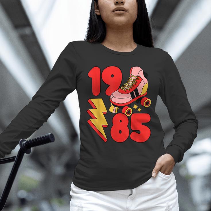 1985 Retro Roller Skate Vintage 80s Nostalgia Collector Unisex Long Sleeve T-Shirt